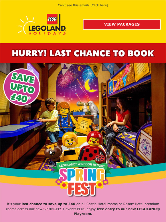 Legoland holidays hot sale 2019