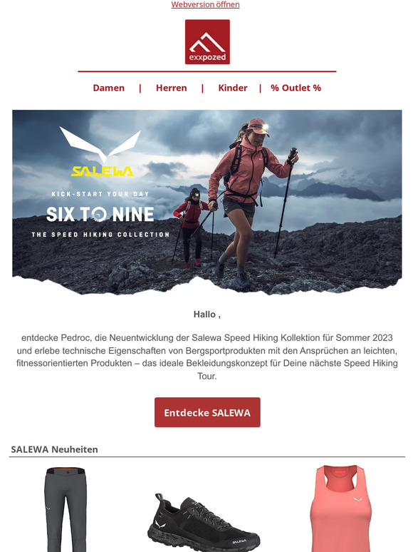 SALEWA Neuheiten entdecken