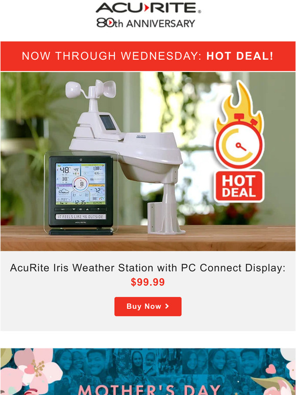 Hot Deal: Iris Weather Station Under $100