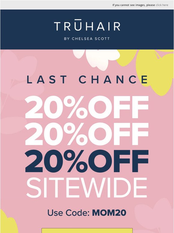 Last chance for 20% off!