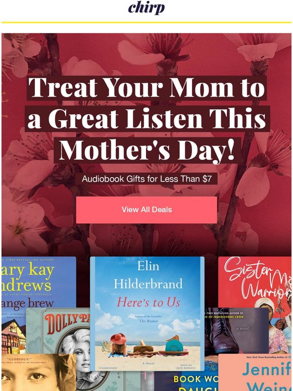 Gift mom (or yourself!) the best listens 💐