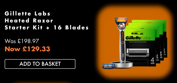 heated razor starter kit + 16 blades now only 129.33
