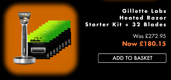 heated razor starter kit + 32 blades now only 180.15
