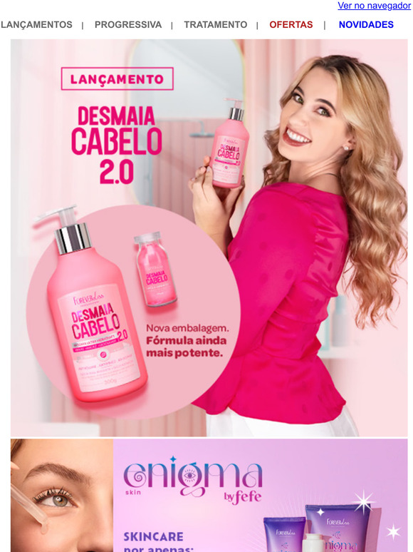 É para Desmaiar os seus Cabelos