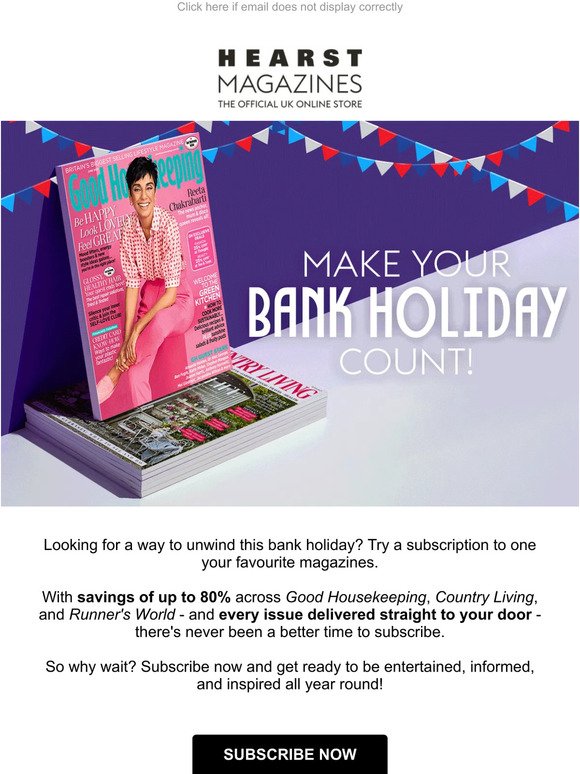 Make this Coronation Bank Holiday count! 🫅
