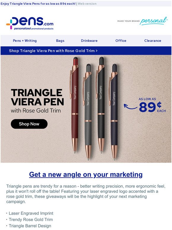 Triangle pens? Hear us out...