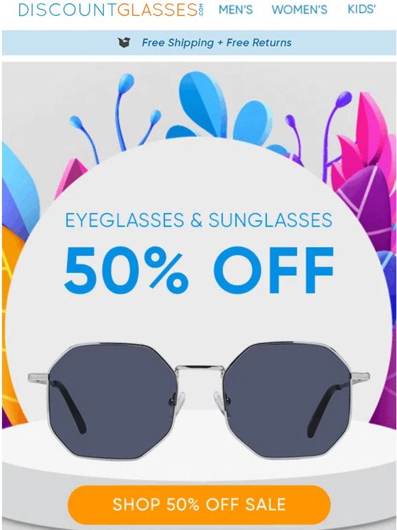 Go Ahead—Make Her Day (Or Yours) With 50% Off Eyewear