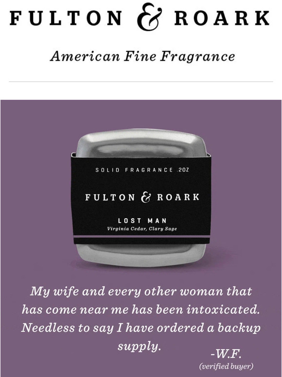 Lost Man Bar Soap - Fulton & Roark