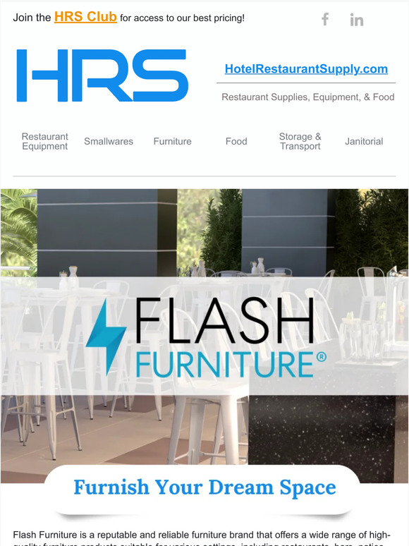 Get Ready for Summer Furniture Season!