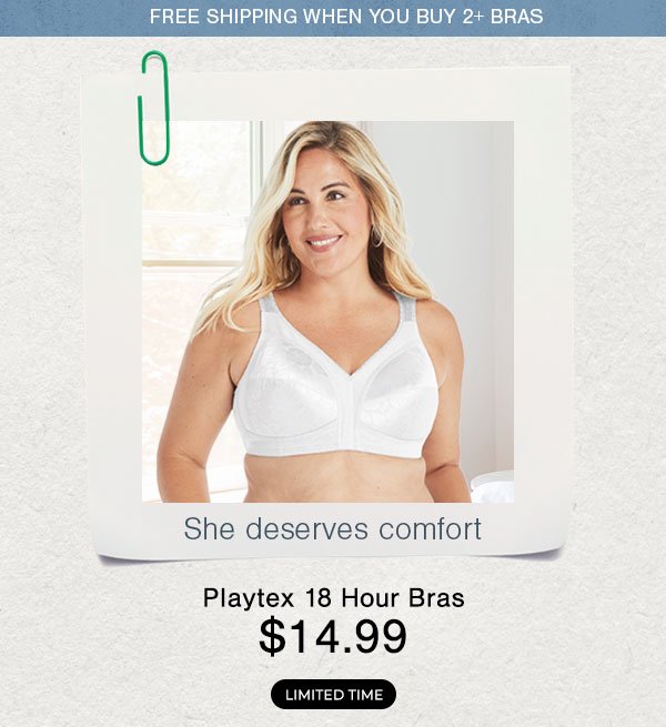 Playtex 18 Hour 4159 Active Breathable Comfort  