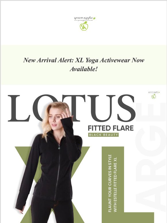 New Arrival Alert: XL Yoga Activewear Now Available! Grab Now