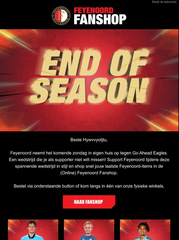 End of Season Sale x Feyenoord