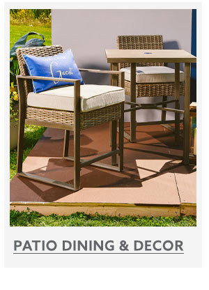 Patio Dining & Decor