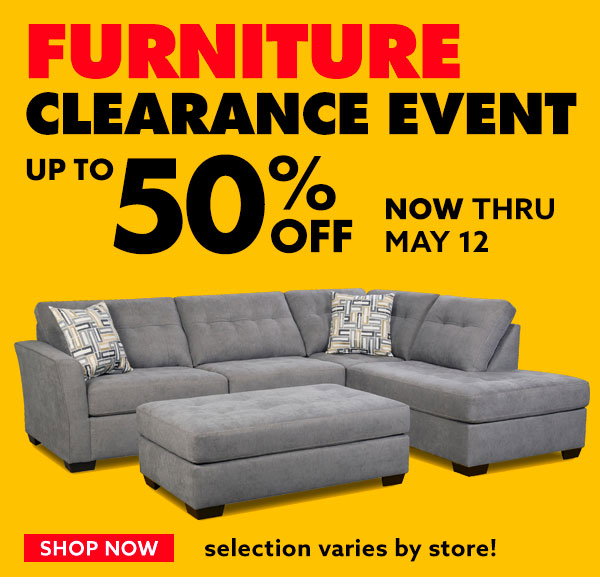 Furniture Clearance Event