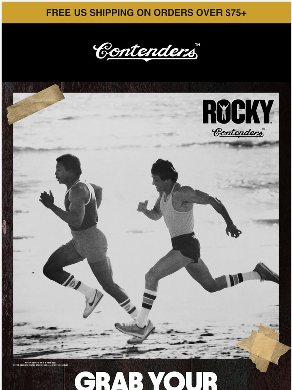 Back in Stock: Rocky Friendship Tee!
