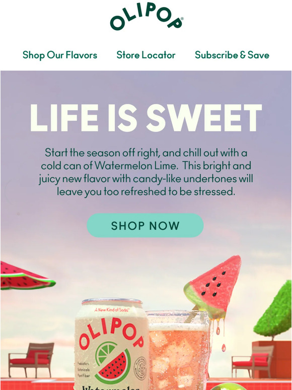 Olipop Email Newsletters: Shop Sales, Discounts, and Coupon Codes