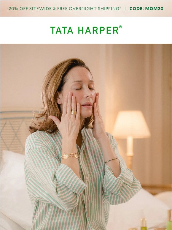 20% Off & FREE Overnight Shipping | Tata’s Secret to Beauty Sleep 🌙