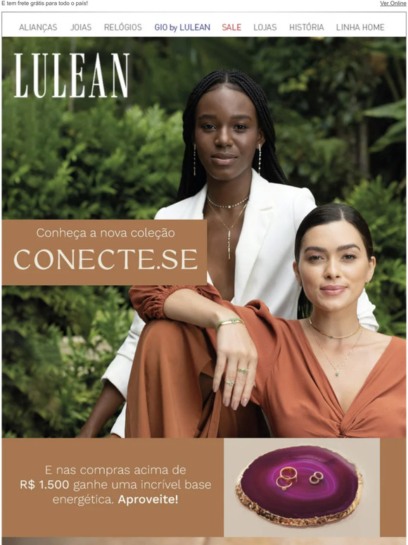 Compre e Ganhe + Nova Coleção Conecte-se: Confira! ﻿😍