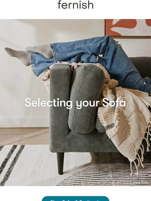 🛋 When selecting a sofa...