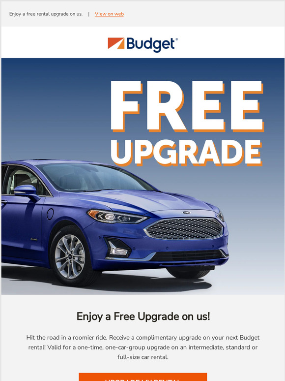 Unlock your FREE UPGRADE today!
