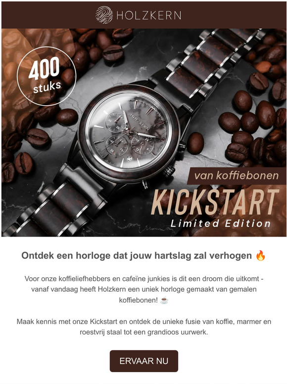 ☕️ Vol energie! Met een Limited Edition gemaakt van koffie