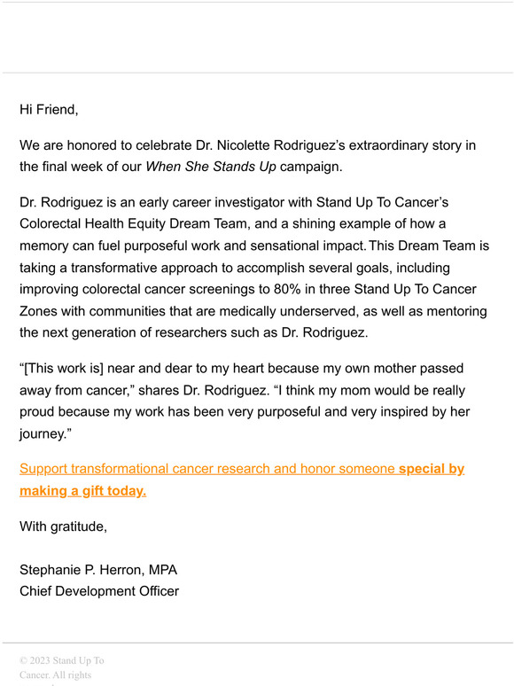 Research inspired by Mom