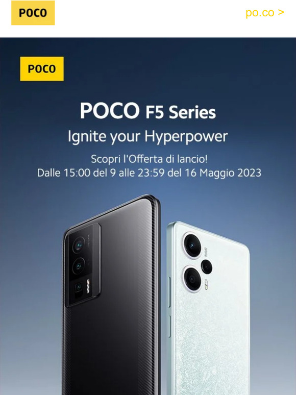POCO F5 Series Ignite your Hyperpower