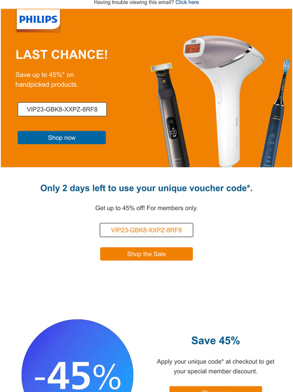 📣 Up to 45% off | Last chance