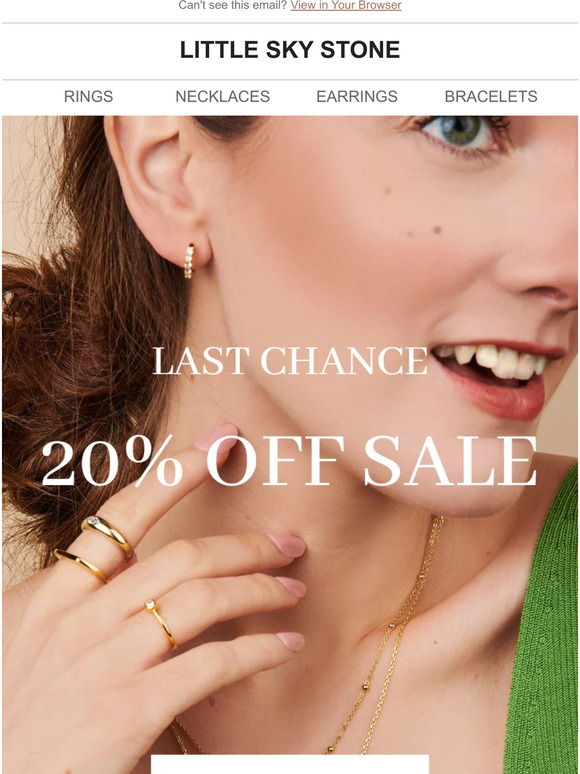 Get in on the 20% off fun 🧡