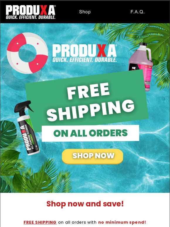 ⛱ FREE SHIPPING sitewide!