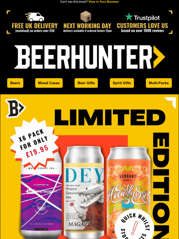 Beer Hunter Discover the Best of British Craft Beer Our Limited