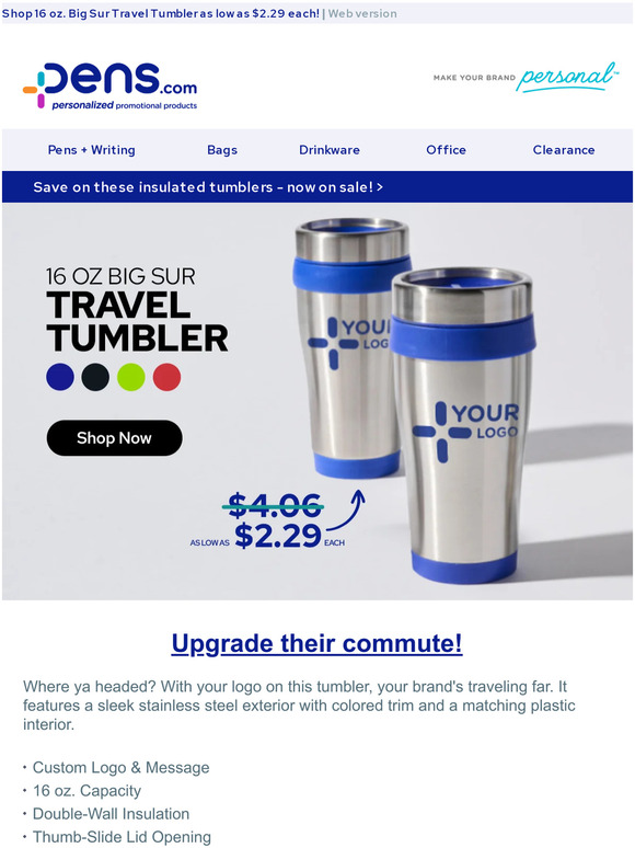 Sip & Save | Custom Tumblers