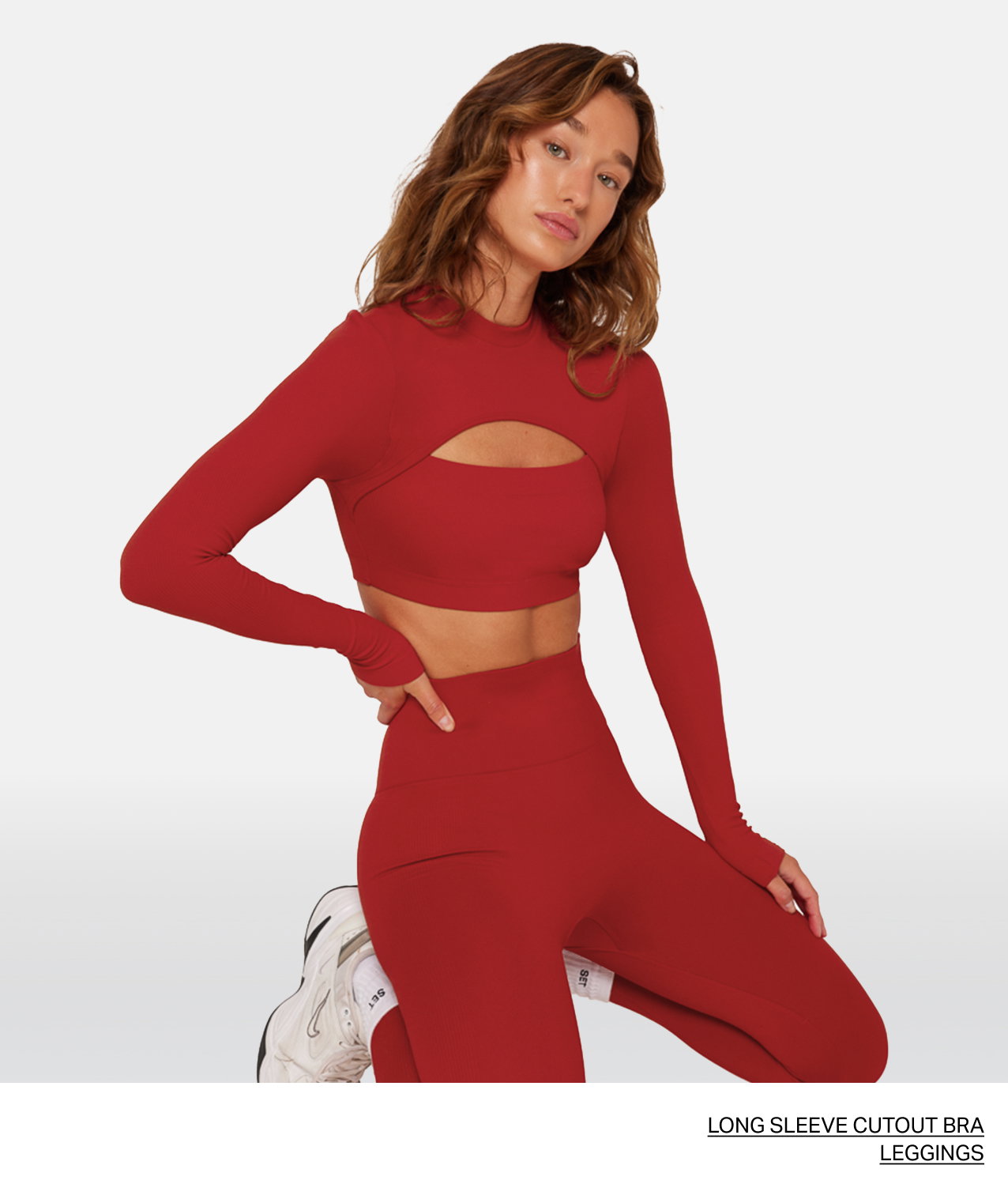 SCULPTFLEX® LONG SLEEVE CUTOUT BRA AND LEGGINGS
