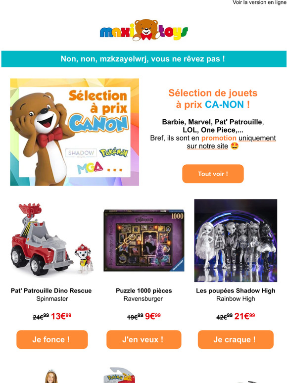 Des prix CA-NONS 🤩