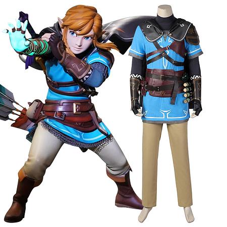 The Legend of Zelda: Tears of the Kingdom Link A Edition Cosplay Costume