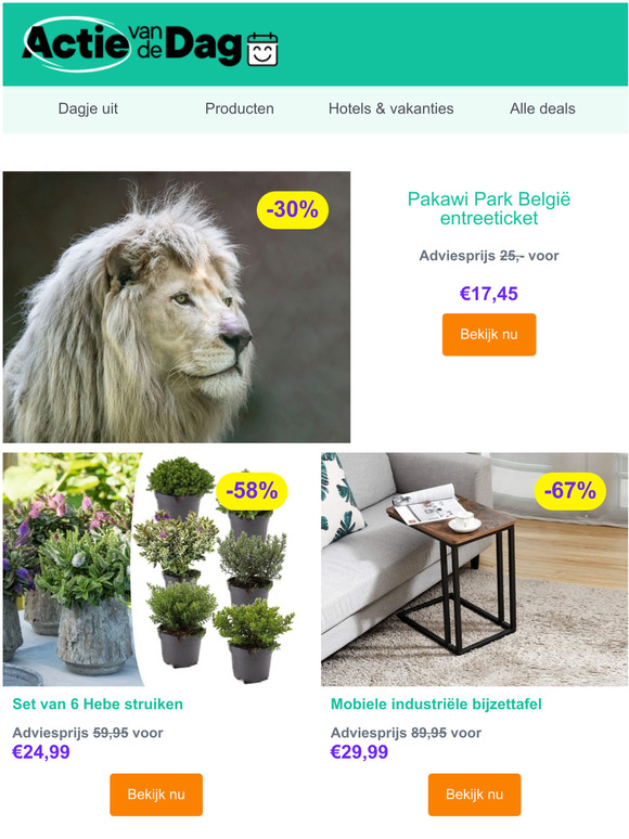 🐅 Pakawi Park | 30% korting