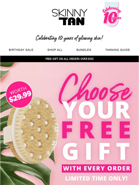 Choose your FREE GIFT🎁