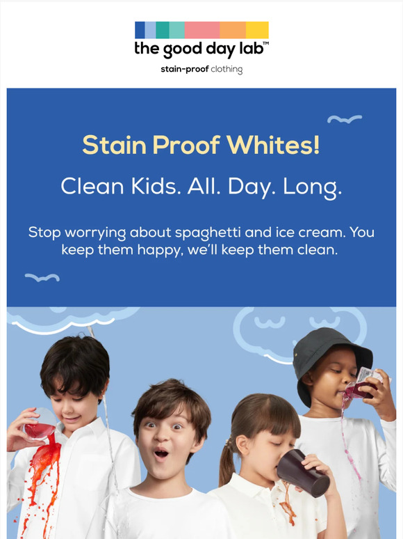 $12.99 Stain-Proof Kids. Blissful 👕