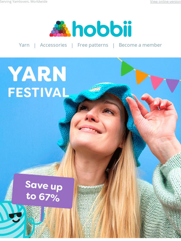 Hobbii Make your own festival outfit 🧶 Milled