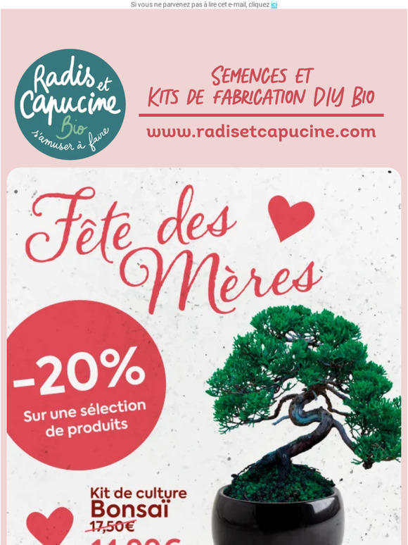Fête des Mères - 20%  sur la sélection