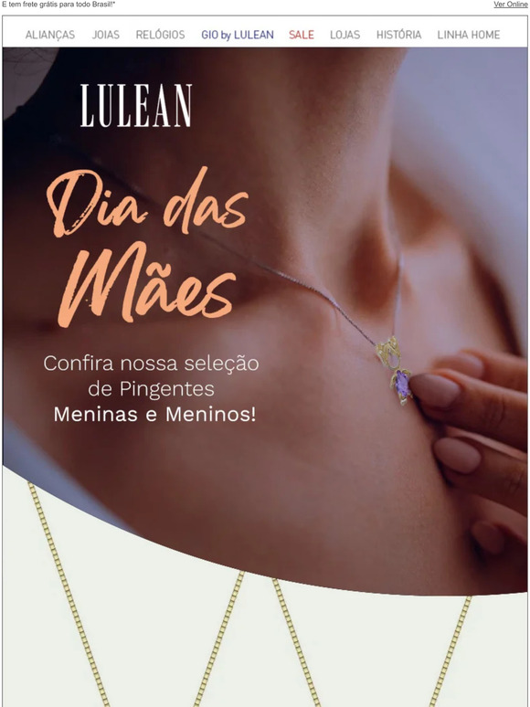 Pingentes Meninas e Meninos: Conheça nossa seleção para as mamães ﻿💝