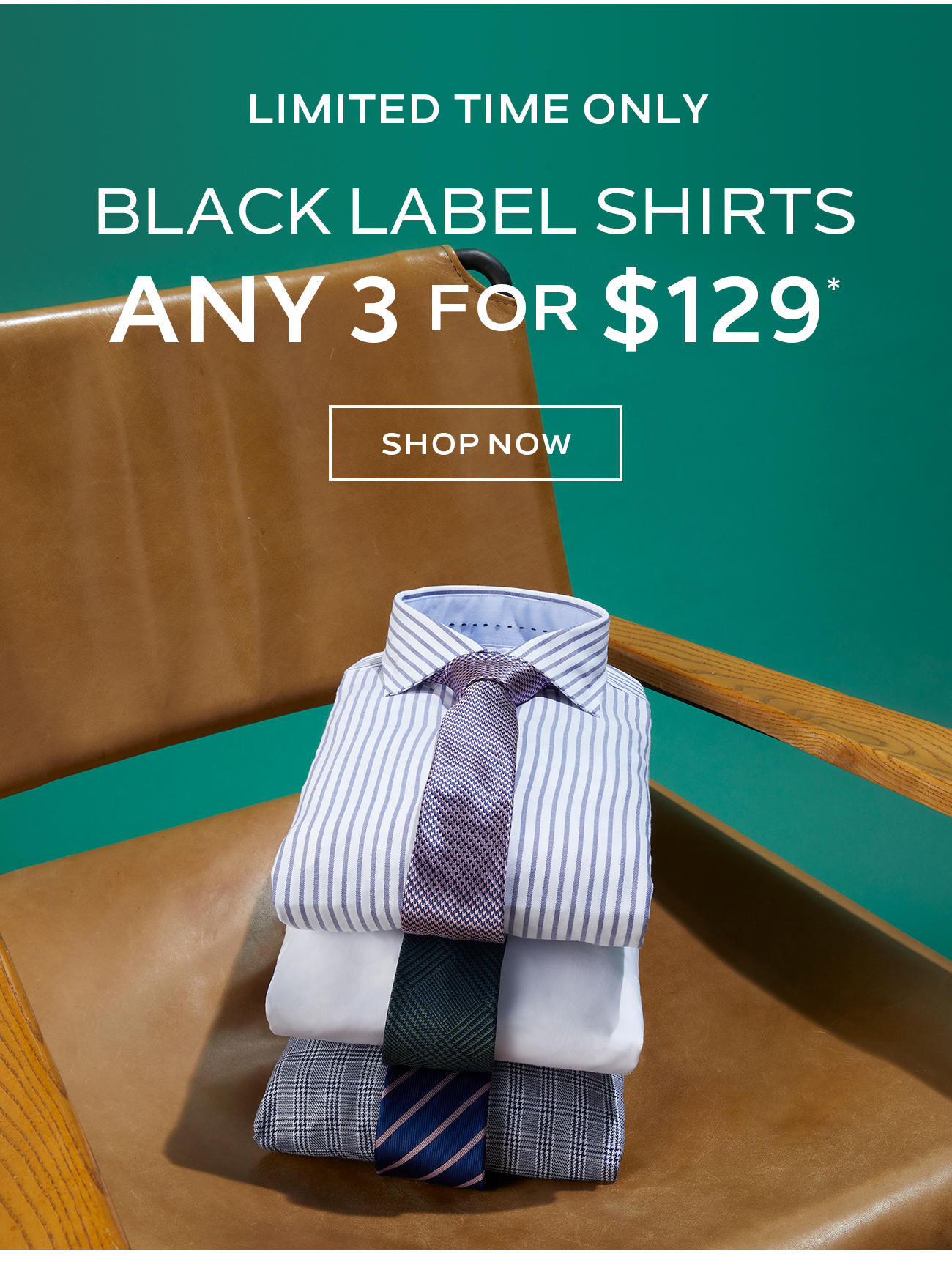 Van Heusen BLACK LABEL Shirts Any 3 for 129 Milled