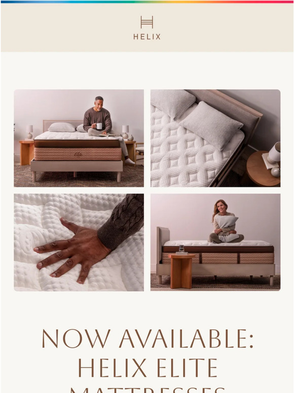 Helix Sleep The Tallest Mattress on the is Now Available Milled