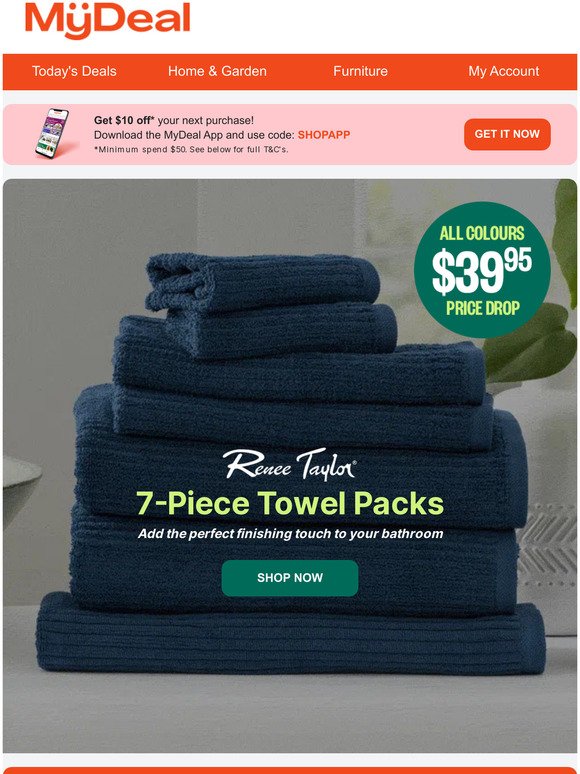 ✨ 20% Off Luxury 7-Piece Towel Sets