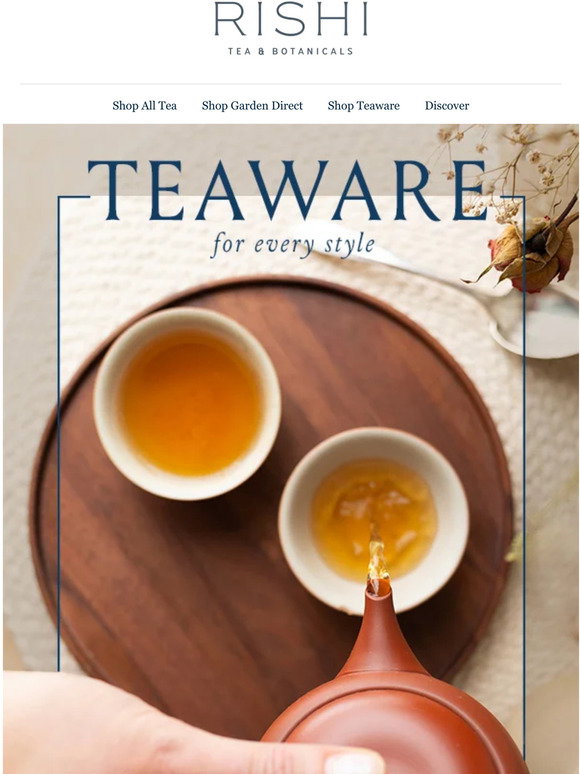 Rishi Tea Rack Rishi Tea: Know Your Teaware | Milled