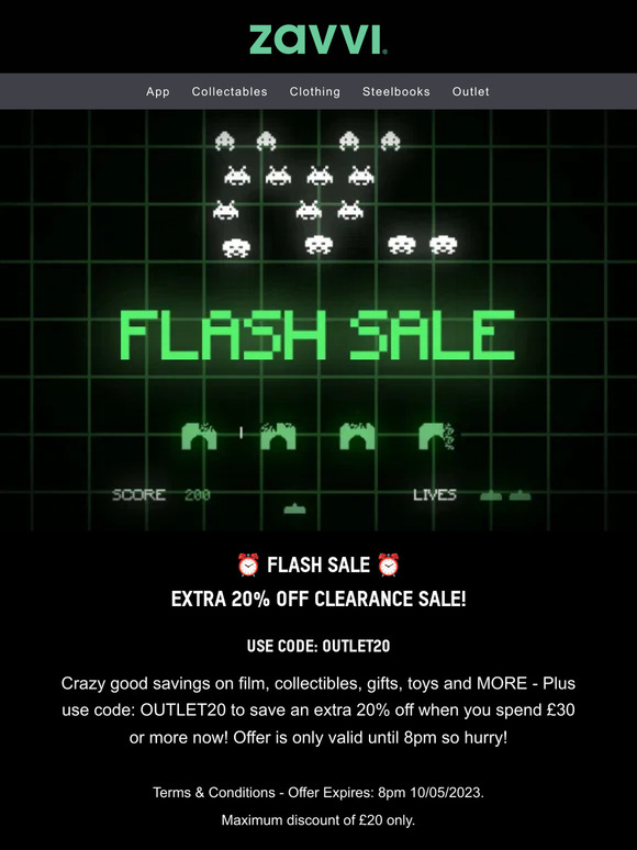 EXTRA 20% OFF SALE! 🤑 ENDS 8PM!