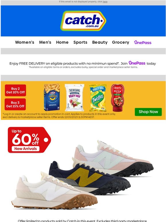 👟 New Balance Footwear: Up to 60% off