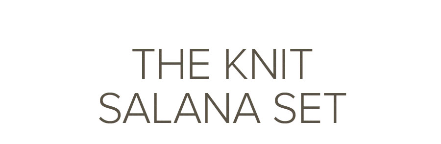 THE KNIT SALANA SET