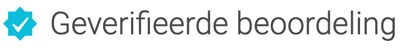 Geverifieerde beoordeling via Trusted Shops
