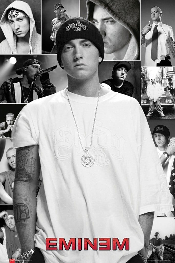 Image of GBeye Eminem Collage Poster 61x91,5cm